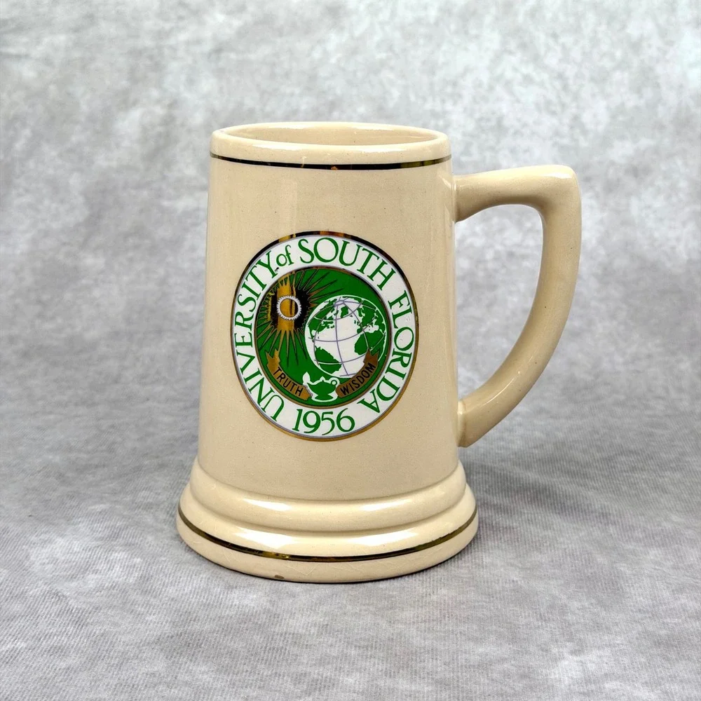 Vintage University of South Florida USF Beer Stein Kamp & Ferdinand W Germany